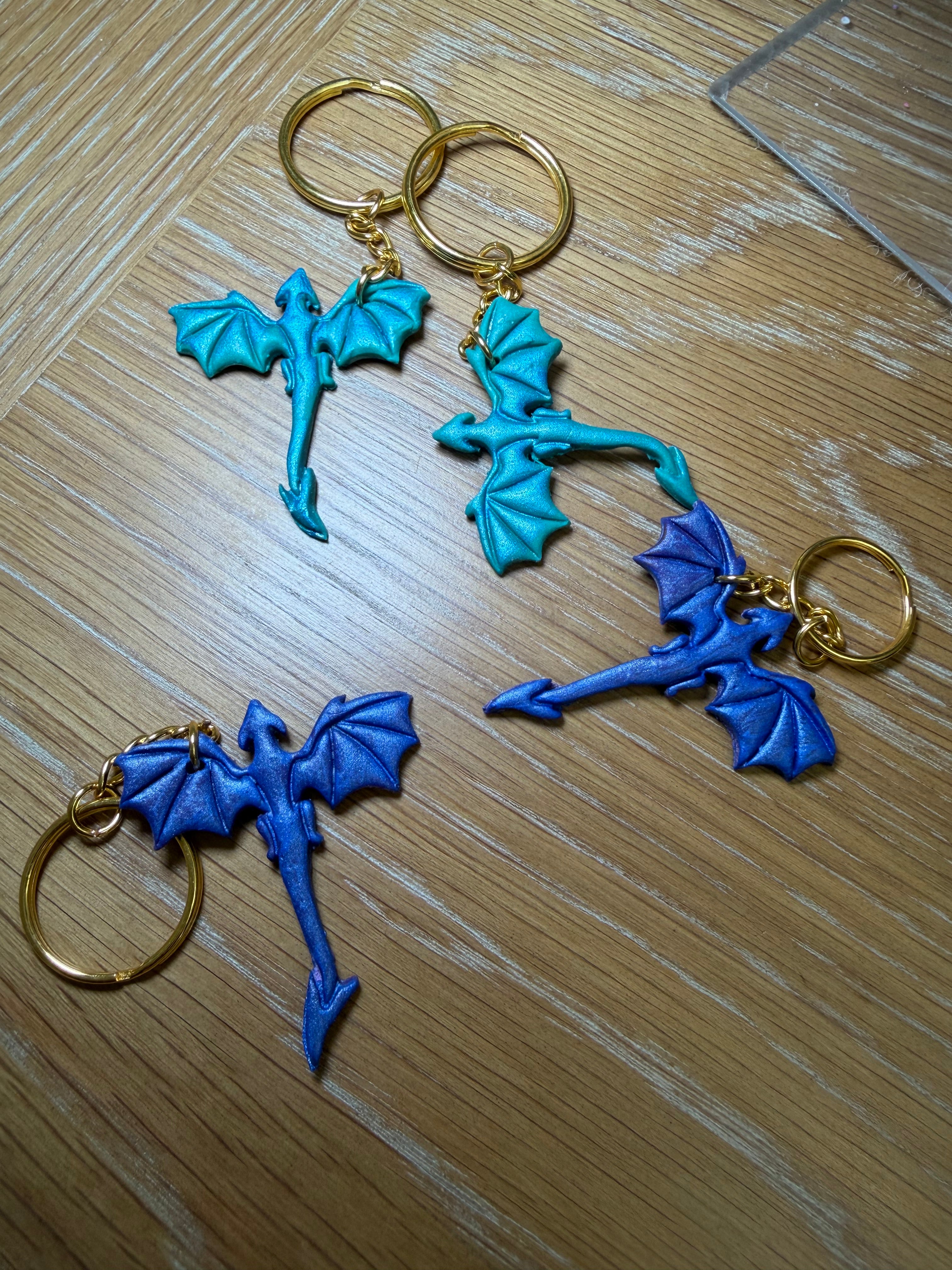 Dragon keychain