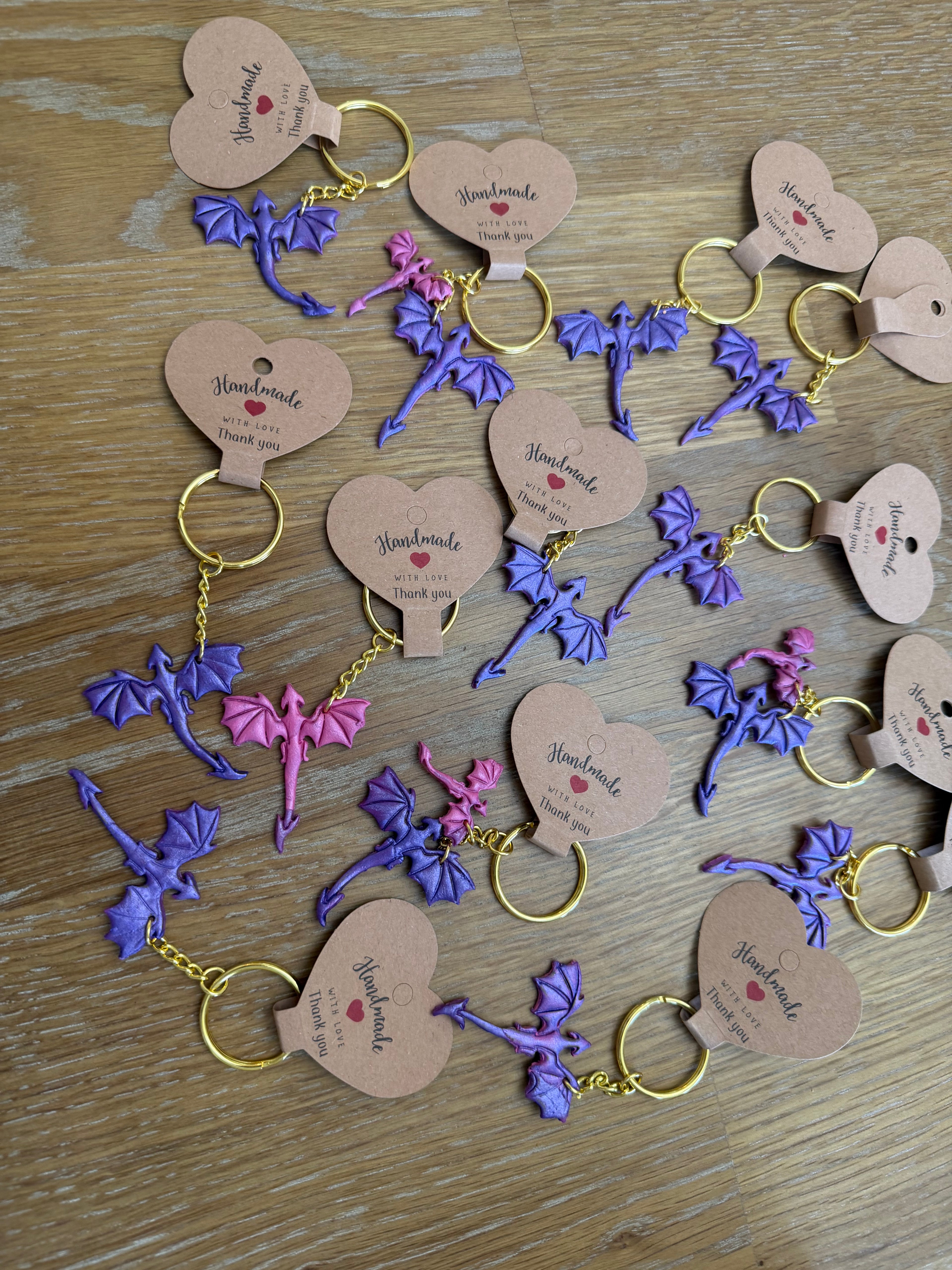 Dragon keychain