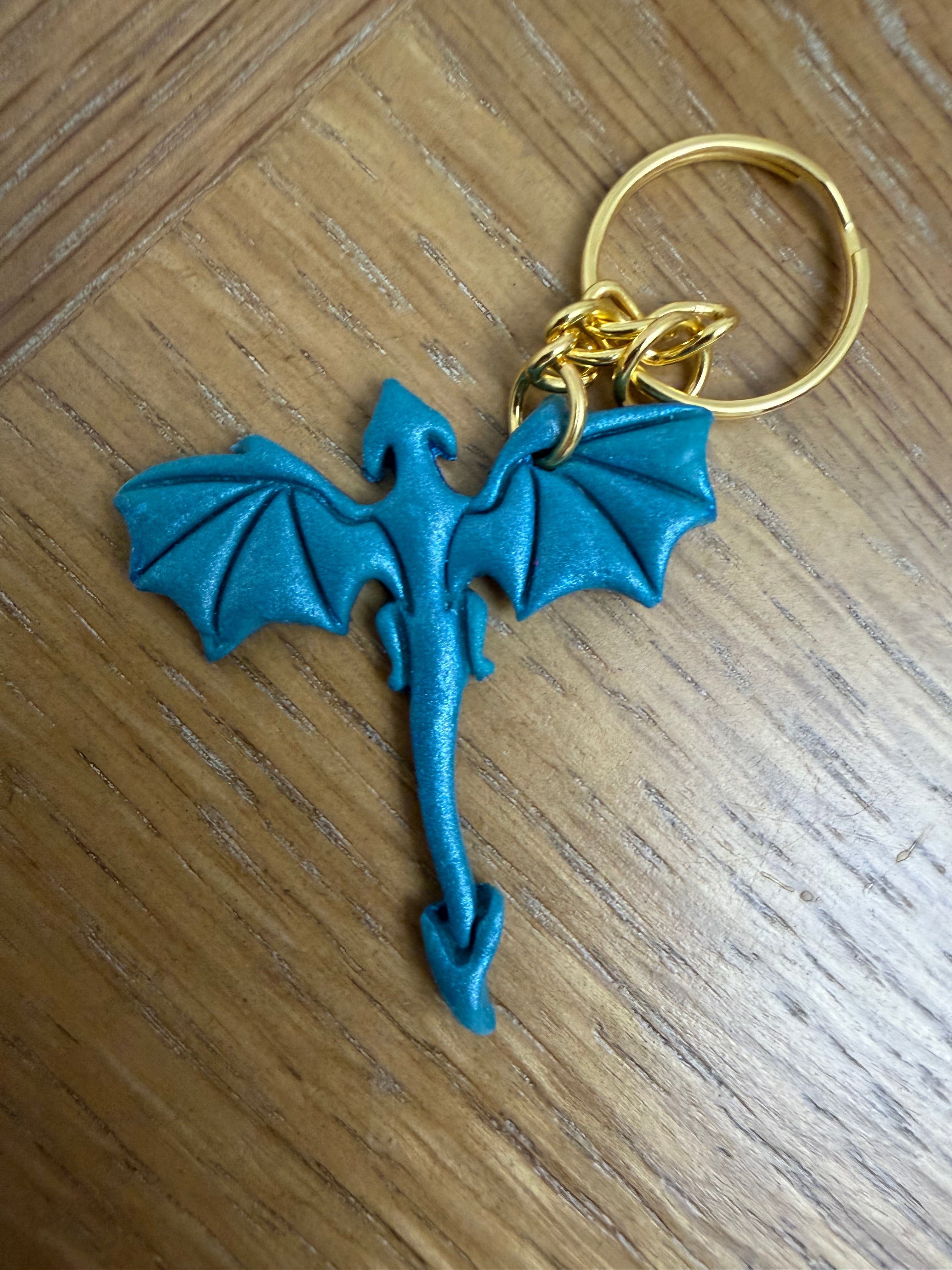 Dragon keychain + Hardcover bundle